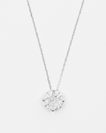 1.5ct Round LGD Illusion Necklace