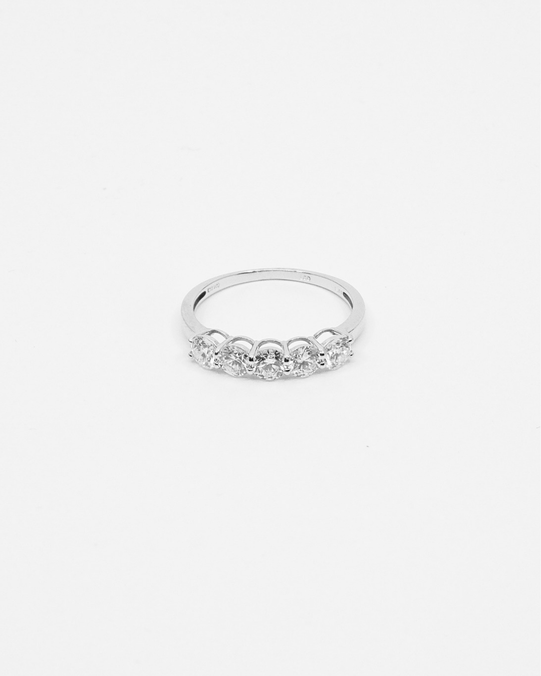 18K Five-Stone Diamond LGD Ring