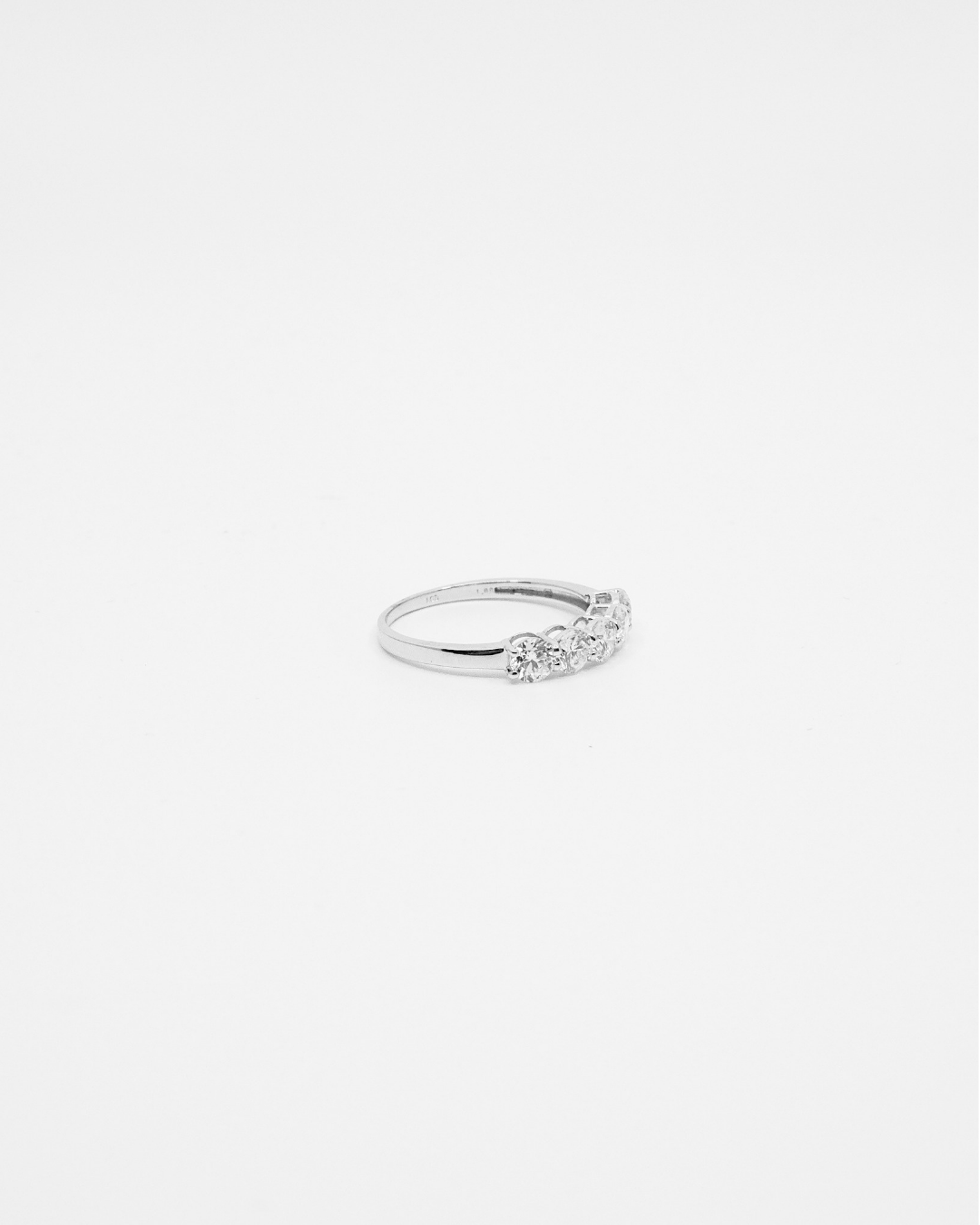18K Five-Stone Diamond LGD Ring
