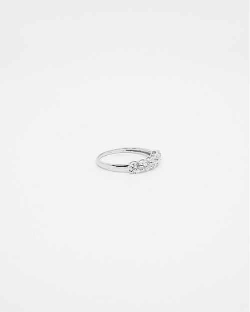 18K Five-Stone Diamond LGD Ring