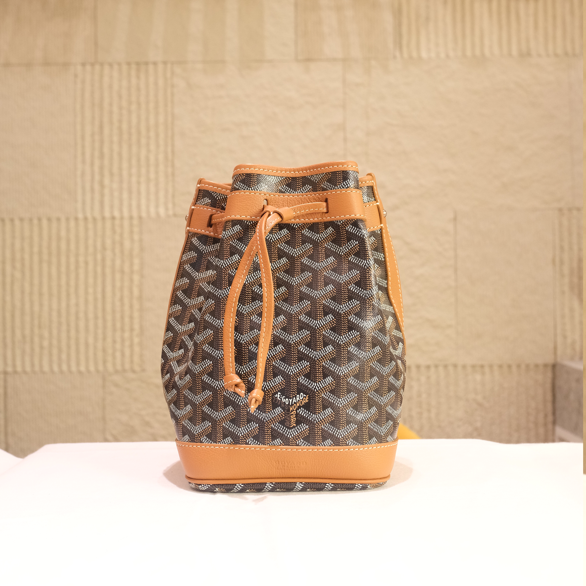 Goyard Goyardine Flot PM Bucket Bag