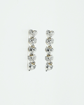 18K Heart Dangling LGD Earrings