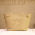 Celine Hipppotamus Anais Logo Embossed Shoulder Bag