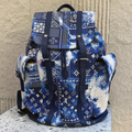 Louis Vuitton Christoper's MM Back Pack Bag Bandana Blue (Limited Edition)
