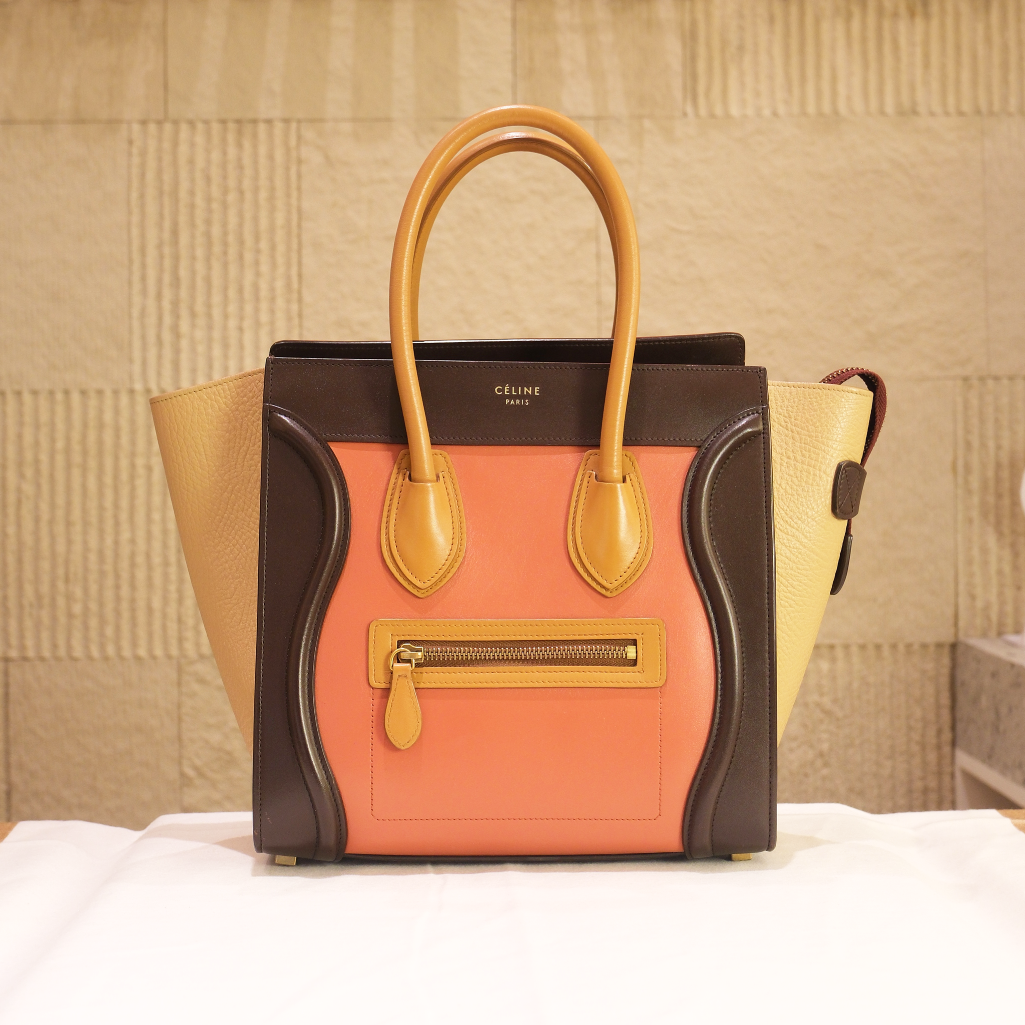 Celine Micro Luggage Tote Bag