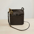 Fendi Zucchino Coated Canvas Crossbody Bag