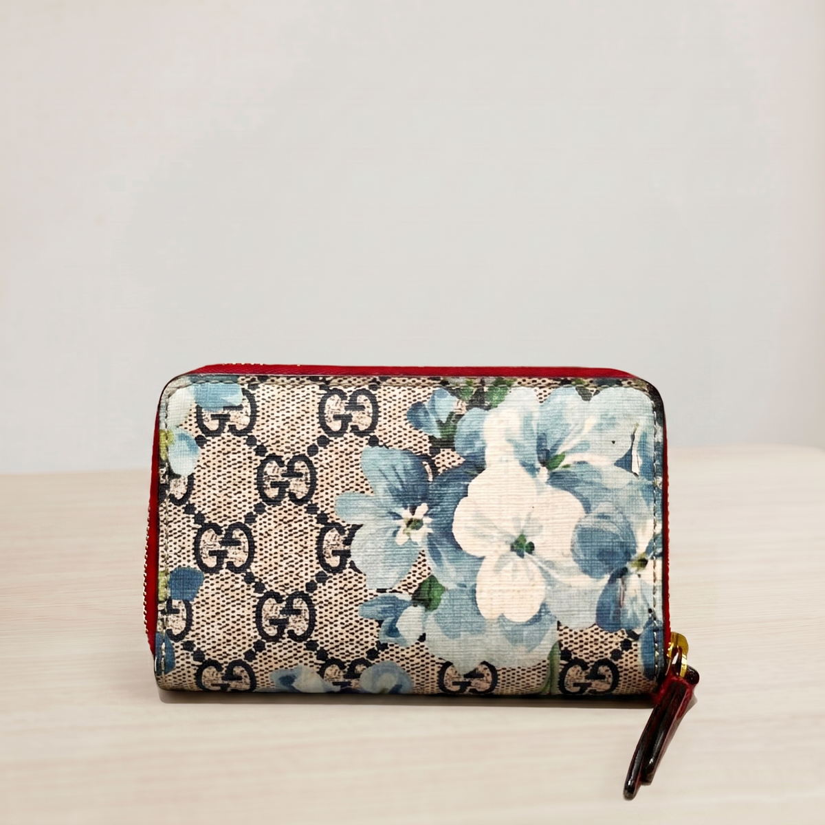 Gucci GG Blooms leather wallet